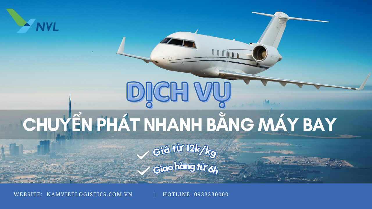 Chuyển phát nhanh bằng máy bay nhanh chóng