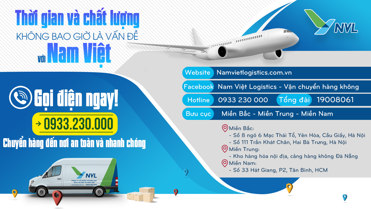 Thông tin liên hệ Nam Việt Logistics 2