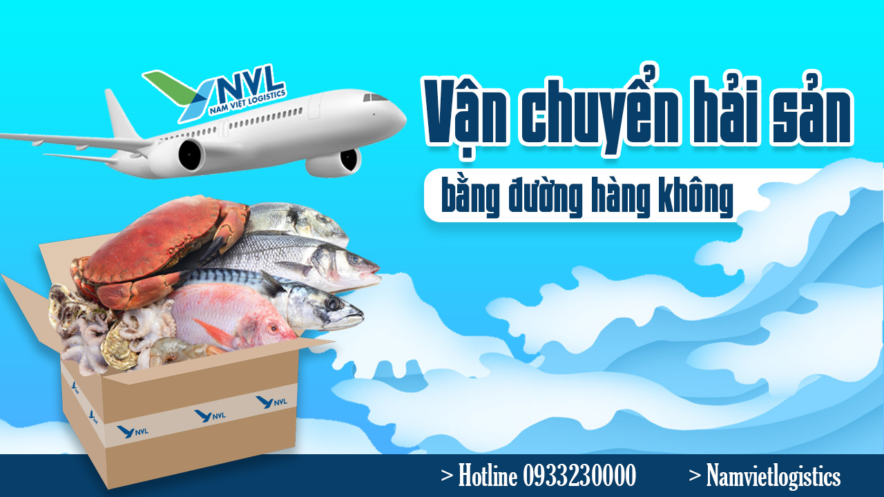 vận chuyển hải sản bằng đường hàng không