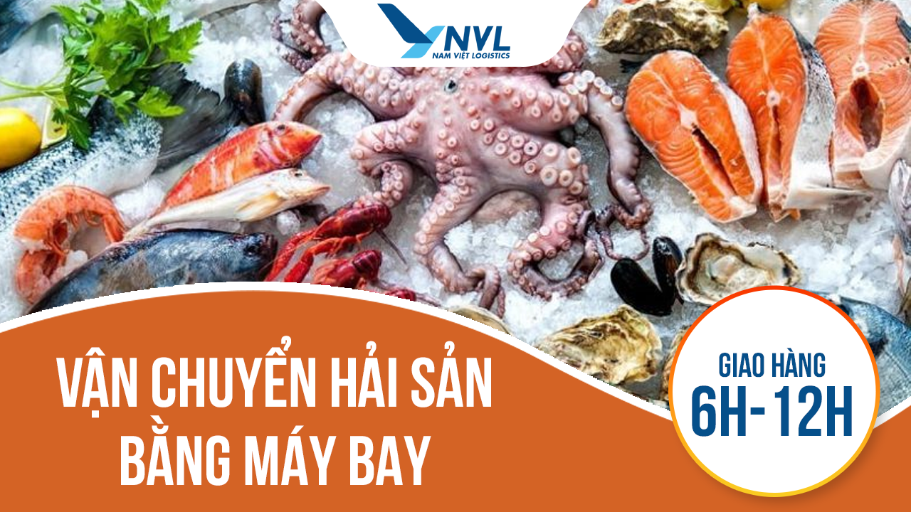 Vận chuyển hải sản băng máy bay