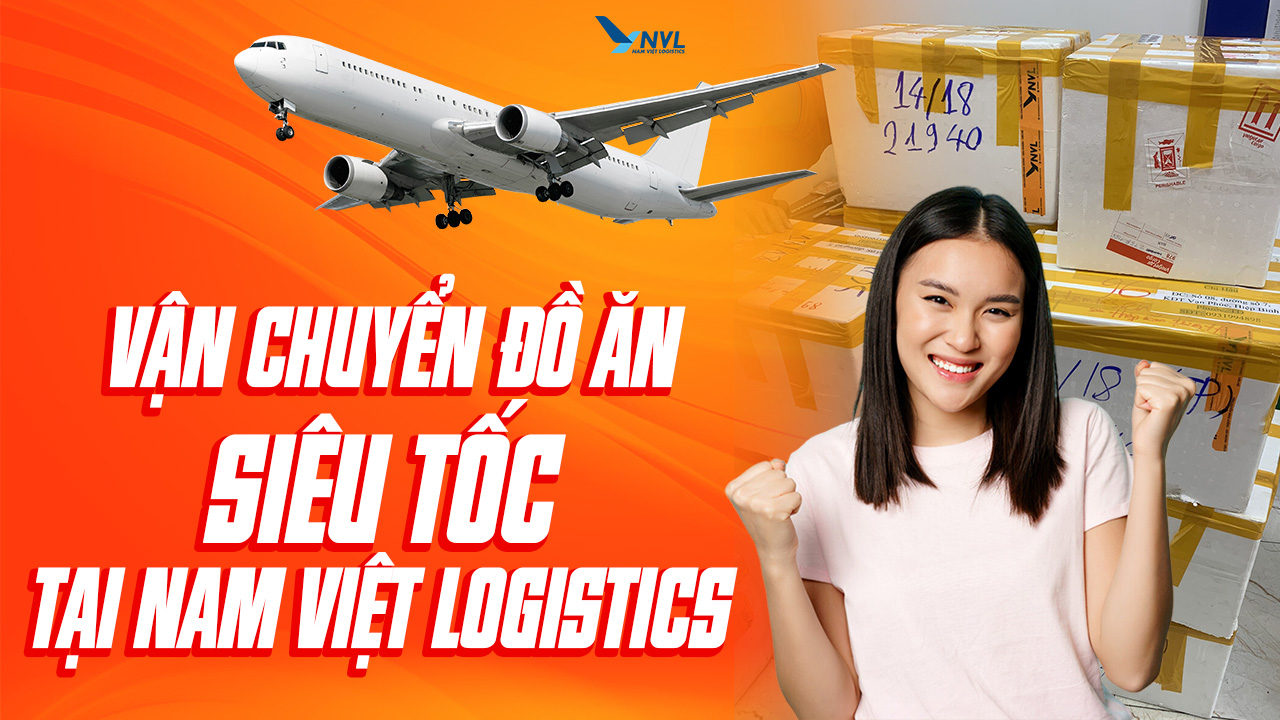 Gửi đồ ăn qua Nam Việt Logistics